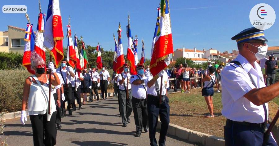 Cap d'Agde - Quelques images de la Commémoration du débarquement de Provence