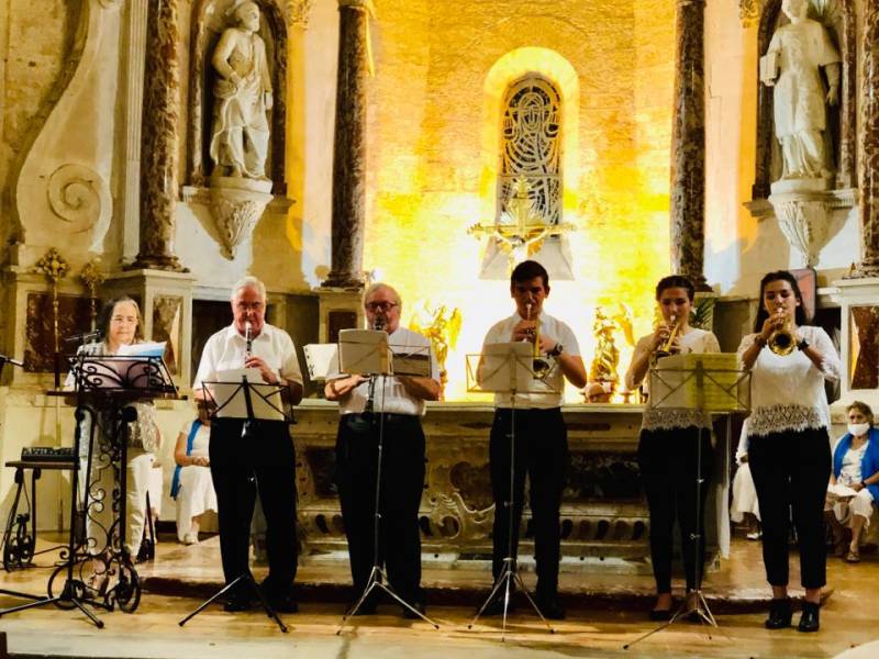 Bessan - Un bel hommage à Notre-Dame des Vignes pour l'Assomption