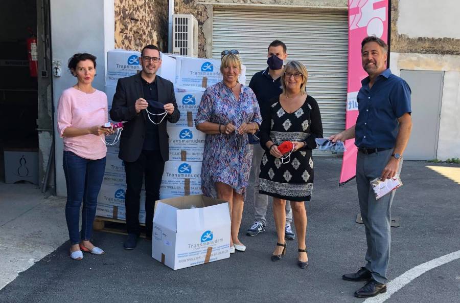 Bessan - S'il vous manque un masque, la mairie de Bessan reste à votre disposition