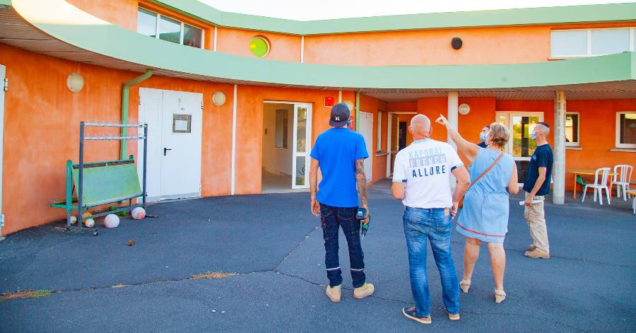 Vias - Les Services Techniques ont œuvré afin que cette année scolaire se déroule dans de bonnes conditions