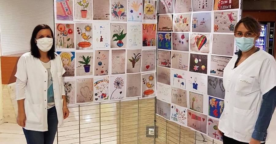 Hérault - Lancement de l'exposition « 100 dessins d'enfants contre la COVID »