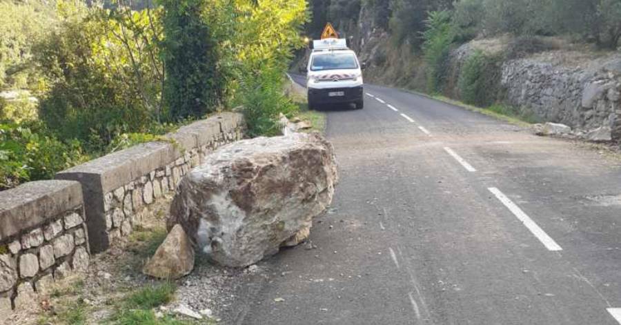 Hérault - Fermeture de la RD4 entre St Guilhem et le Causse de la Selle !
