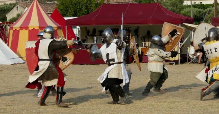 Hérault - Animations médiévales à l'Abbaye de Valmagne