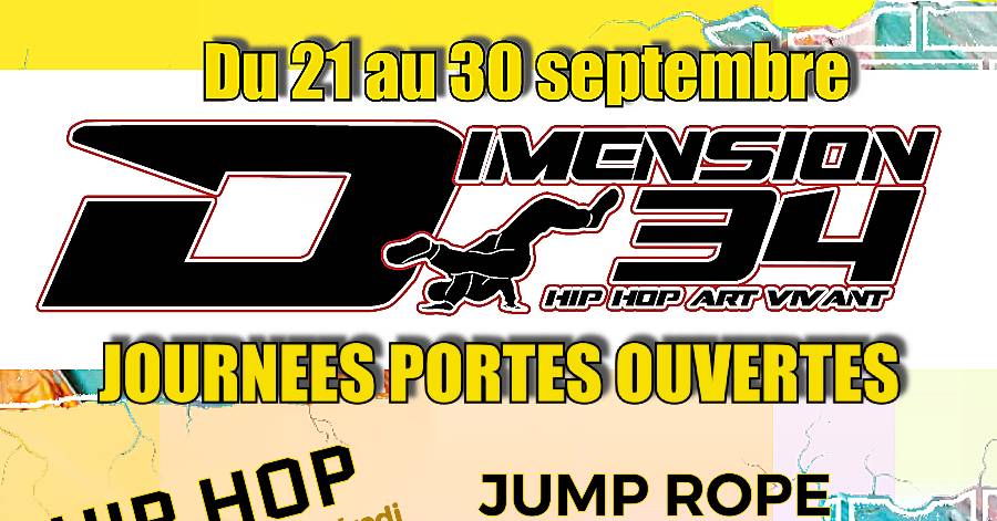 Agde - Journées portes ouvertes au centre de danse dimension 34 !