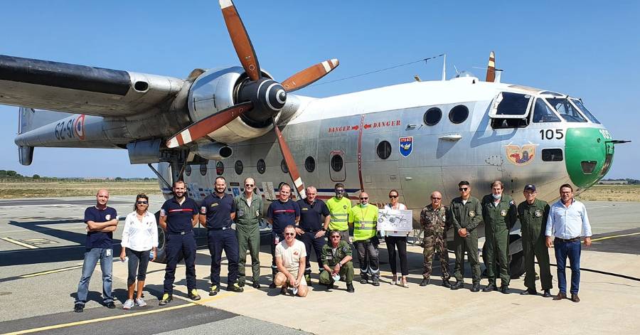 Hérault - Le Nord 2501 N° 105 : s'est posé sur l'Aéroport Béziers Cap d'Agde !