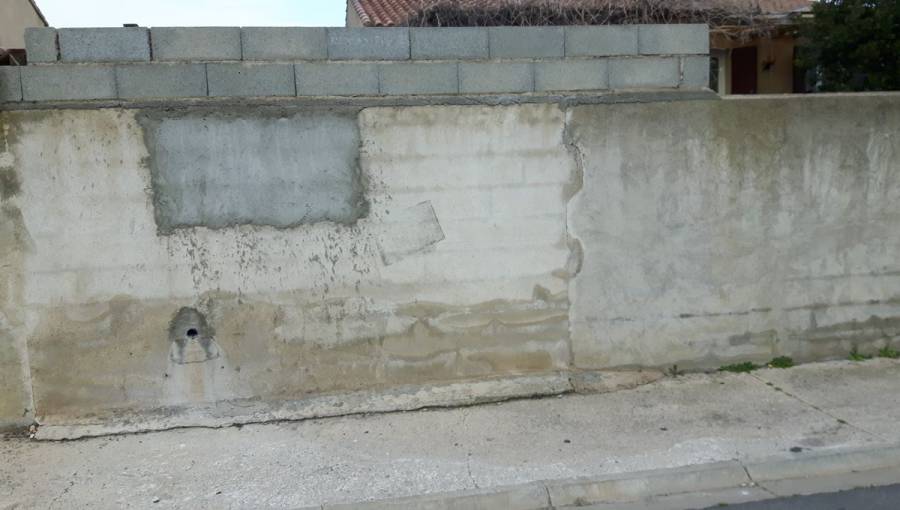 Bessan - Nouvelle campagne de sensibilisation au crépissage des murs de clôture