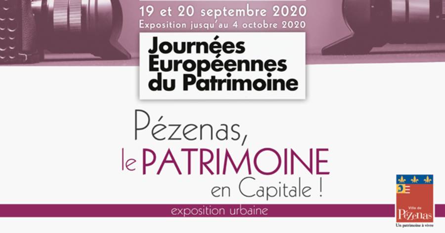 Pézenas - Une exposition photo urbaine sur le Cours Jean Jaurès.