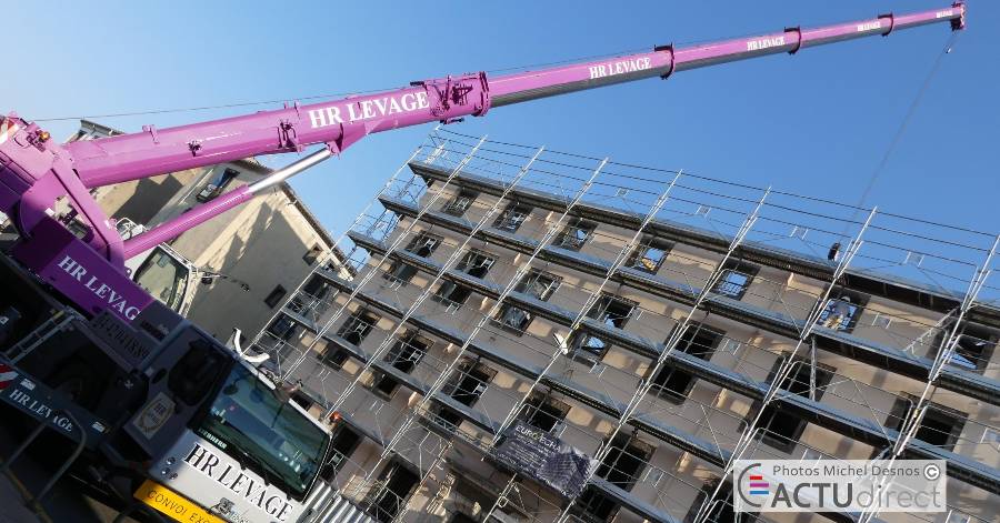 Agde - Maison des savoirs : les travaux prennent de la hauteur !