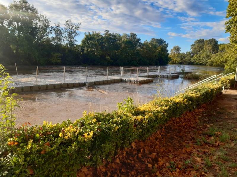 Bessan - Une crue intense et rapide mais moins grave qu'annoncée dans la basse vallée