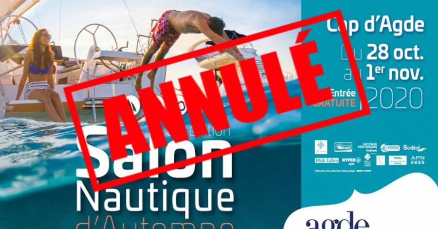 Cap d'Agde - Le Salon Nautique 2020 annulé !