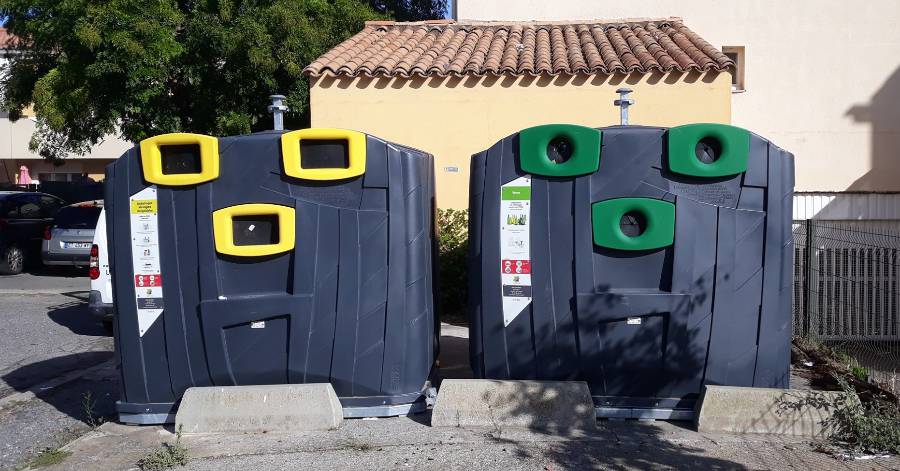 Pézenas - 14 points d'apports volontaires à la Butte Verte pour remplacer les bacs roulants