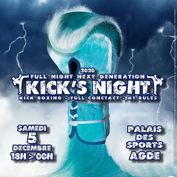 Agde - La Kick's Night c'est le 5 décembre 2020 au Palais des sports