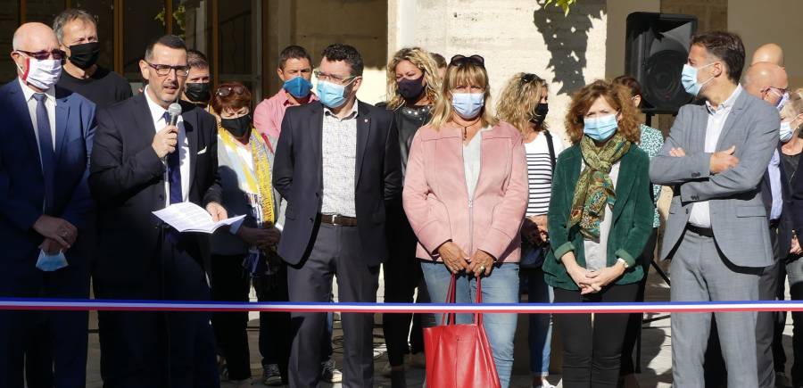 Bessan - Retour sur l'inauguration officielle et rythmée de la nouvelle place de la Promenade