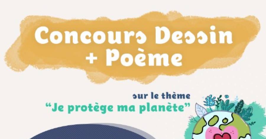 Portiragnes - Concours dessin + poème sur le thème Je protège ma planète