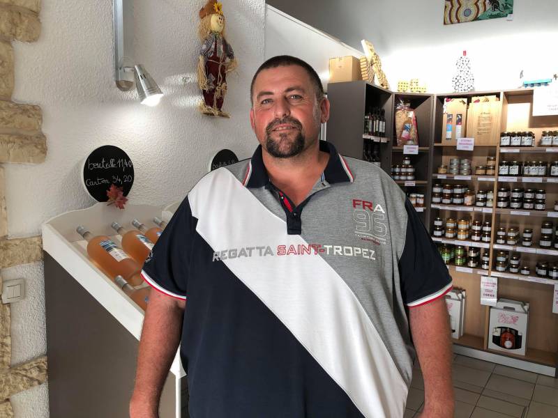 Bessan - David Civale, nouveau président de la cave coopérative fait le bilan des vendanges
