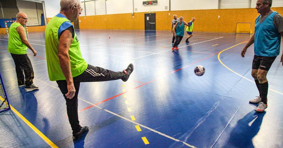 Football - Vias - Le Premier club de football en marchant du Département est à Vias
