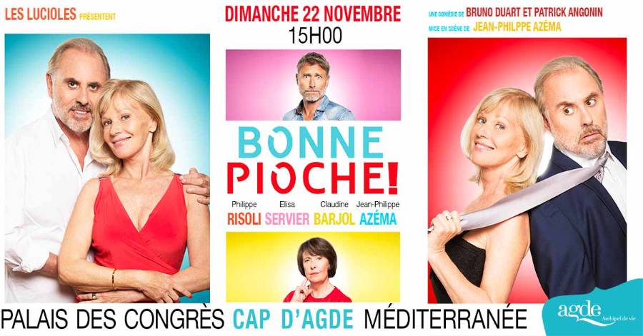 Cap d'Agde - Théâtre : Bonne Pioche ! Programmation l'après-midi !