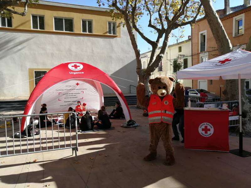 Bessan - La Croix-Rouge Française a gratuitement initié les Bessanais aux gestes de premiers secours