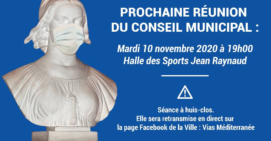Vias - Prochain Conseil Municipal du 10 novembre 2020 : L'ordre du jour !