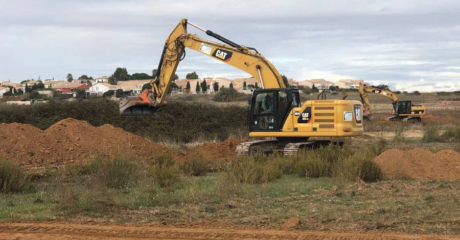 Portiragnes - Un diagnostic archéologique préventif est en cours sur le site de la future Zac Sainte Anne.