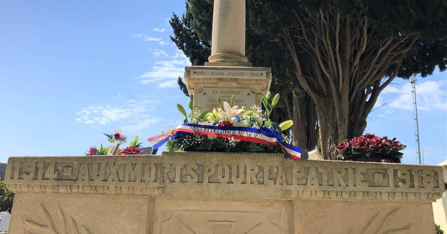 Portiragnes - Armistice 1918 - Une commémoration du 11 novembre sans public