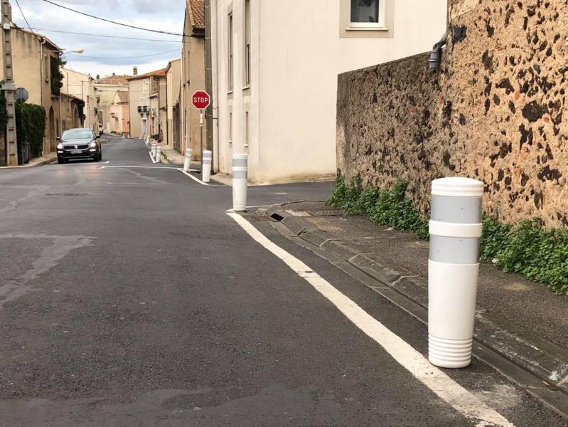 Bessan - Bessan au label Ville Prudente poursuit ses aménagements en faveur d'une meilleure sécurité routière