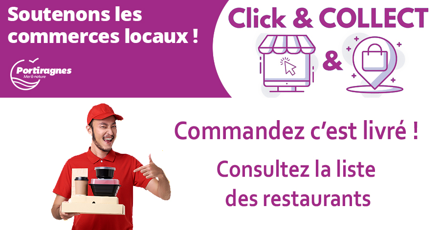 Portiragnes - Envie d'un resto ? Le samedi commandez la Mairie vous livre à domicile !