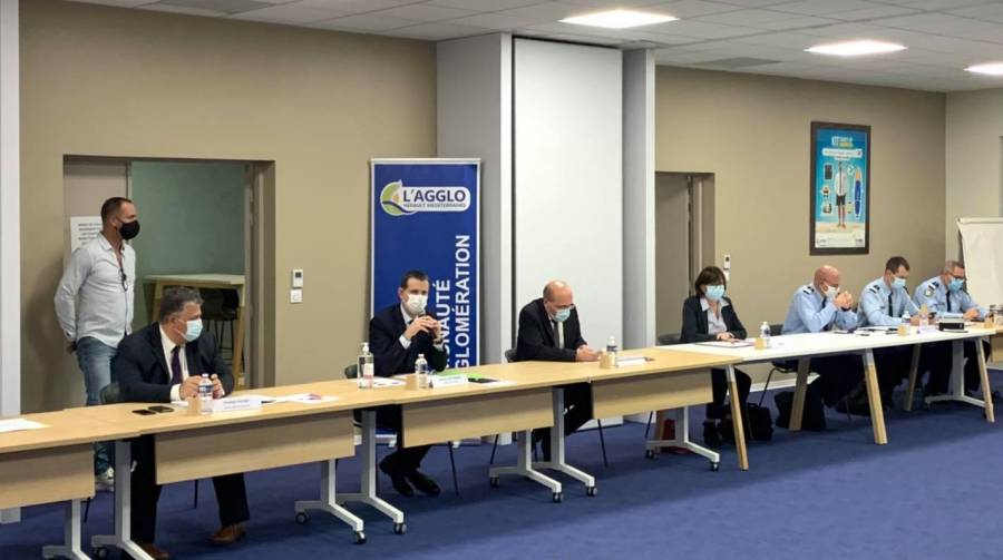 Bessan - Retour sur la récente visite du Préfet Witkowski à Gigamed-Bessan à la rencontre des maires de l'agglo