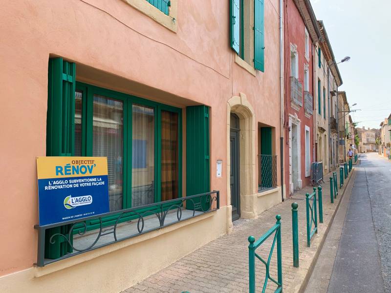 Bessan - Un embellissement du cœur de ville de Bessan de plus en plus remarqué