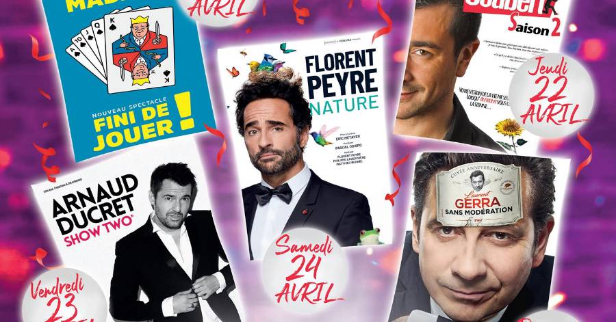 Cap d'Agde - 18 ème Festival d'humour du 21 Avril au 25 Avril 2021 !