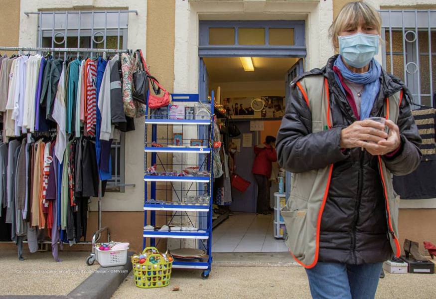 Bessan - La Croix-Rouge a réouvert sa Vestiboutique sur la place de la Fontaine