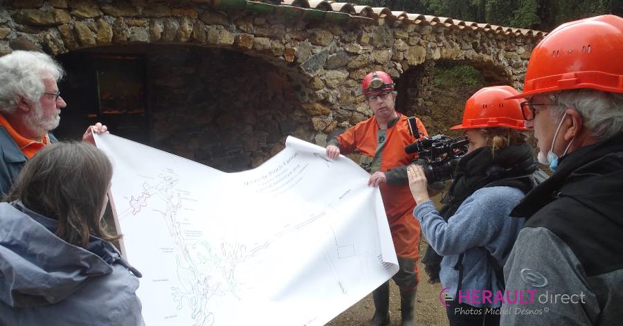 Hérault - France 3 en reportage sur le site minier antique de Pioch-Farrus !