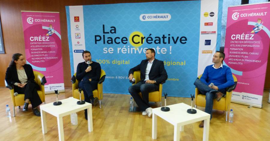 Hérault - La Place Créative 100% digital a réuni 670 participants !