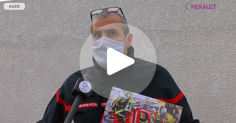 Agde - La distribution du calendrier des pompiers a débuté !