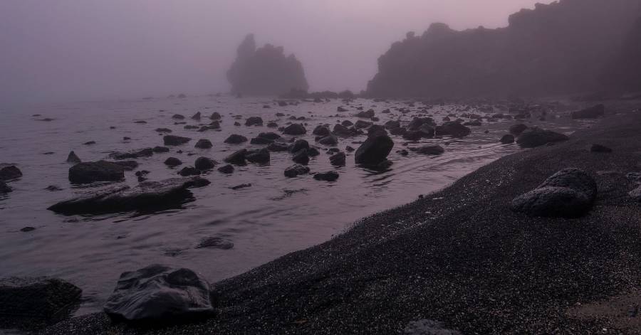 Cap d'Agde - Dans les brumes matinales volcaniques maritimes occitanes !