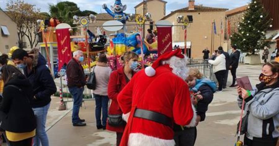 Portiragnes - Noël au village 2020 Une après-midi ensoleillée remplie de joie et de bonheur !