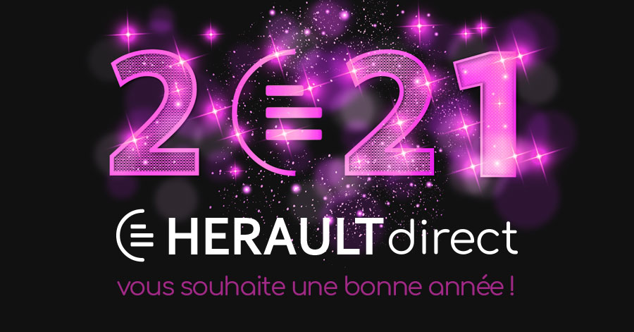 Hérault - HERAULT direct vous présente ses vœux pour l'année 2021 !