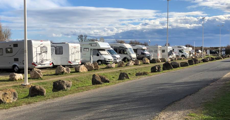 Portiragnes - L'Aire de Camping Car modernisée est ouverte !