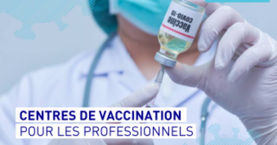Occitanie - Déjà une soixantaine de centres de vaccination pour les professionnels.
