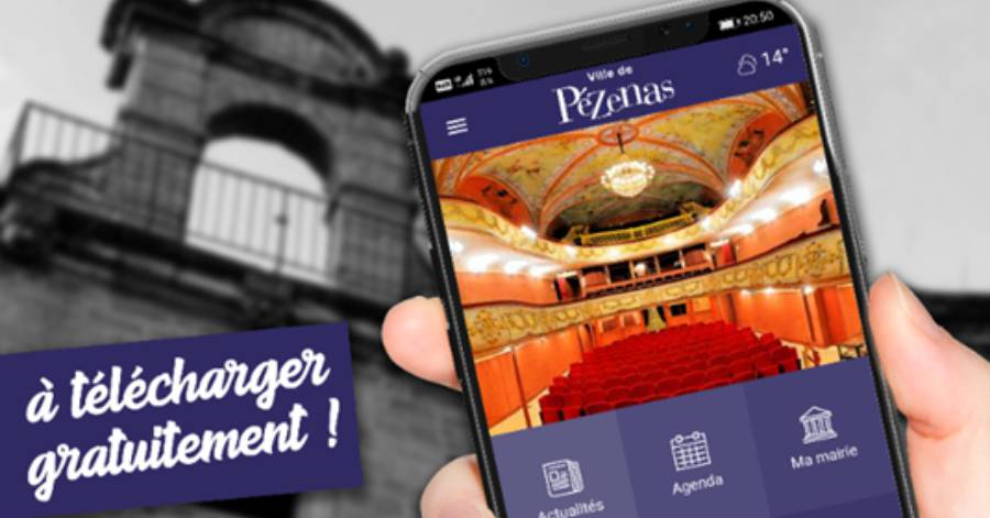 Pézenas - La Ville lance son application mobile !