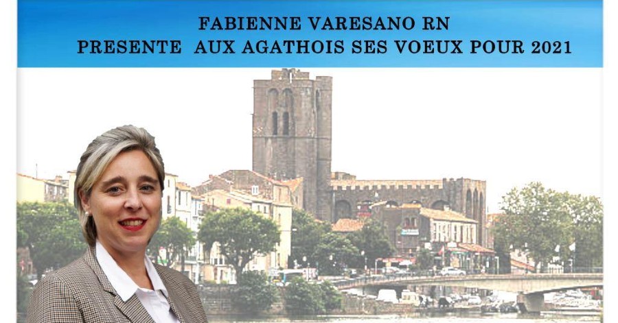 Agde - L'élue RN Fabienne Varesano présente ses voeux à la population.
