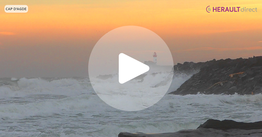 Cap d'Agde - Le vent souffle, une vidéo pour le plaisir des yeux !