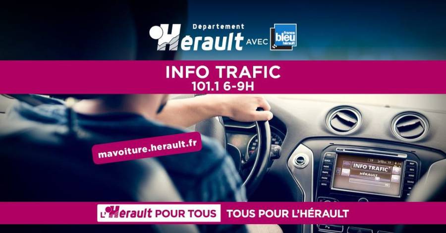 Hérault - Gagnez du temps sur la route : Suivez l'info trafic en temps réel !