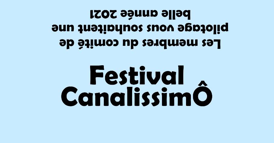Portiragnes - Bonne année et rendez-vous pour la 12ème édition du festival CanalissimÔ