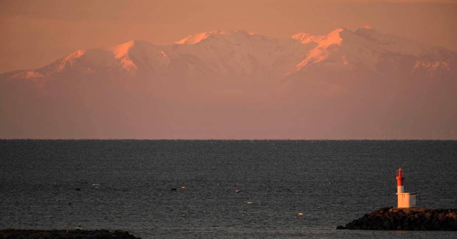 Agde - Mont Ventoux, Canigou, Pic St Loup... Tous visibles du Cap !