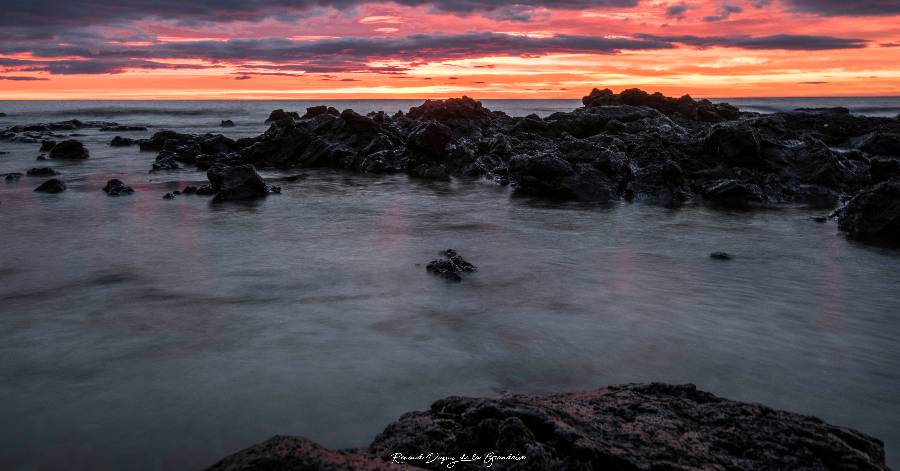 Cap d'Agde - Joli lever de soleil ce 28 janvier 2021 à la Clape !