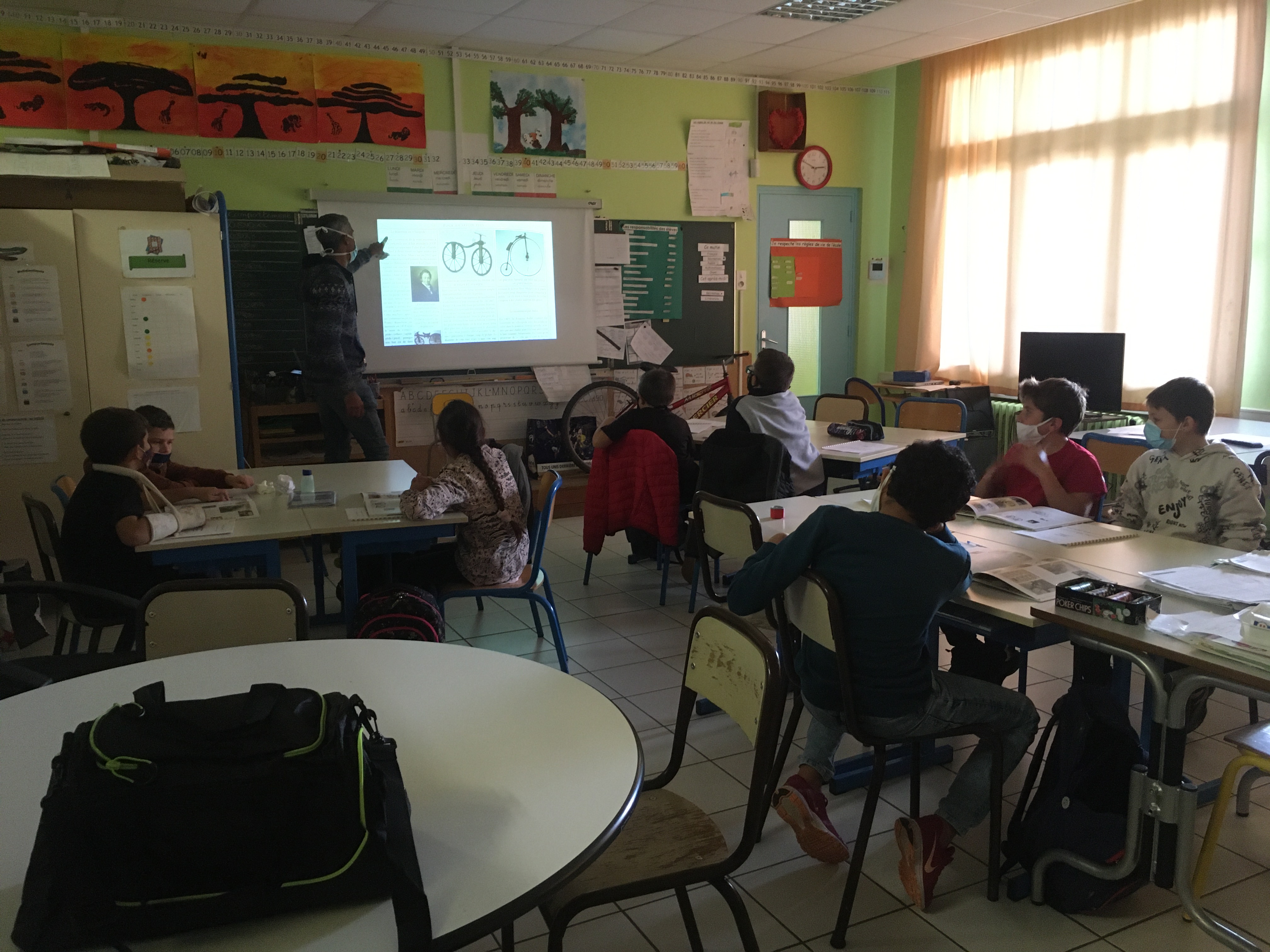 Bessan - Le vélo au cœur de l'apprentissage au sein de l'école élémentaire Victor Hugo