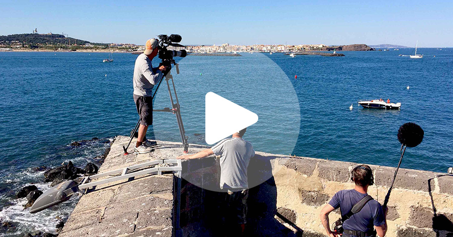 Agde - Bleue Occitanie rend hommage à Georges Pernoud et Thalassa