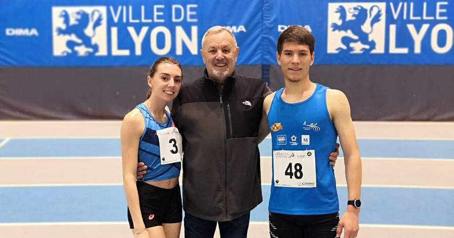 Athlétisme Hérault - Une belle entrée du Mireval Gardiole Athlétisme au meeting de Lyon !