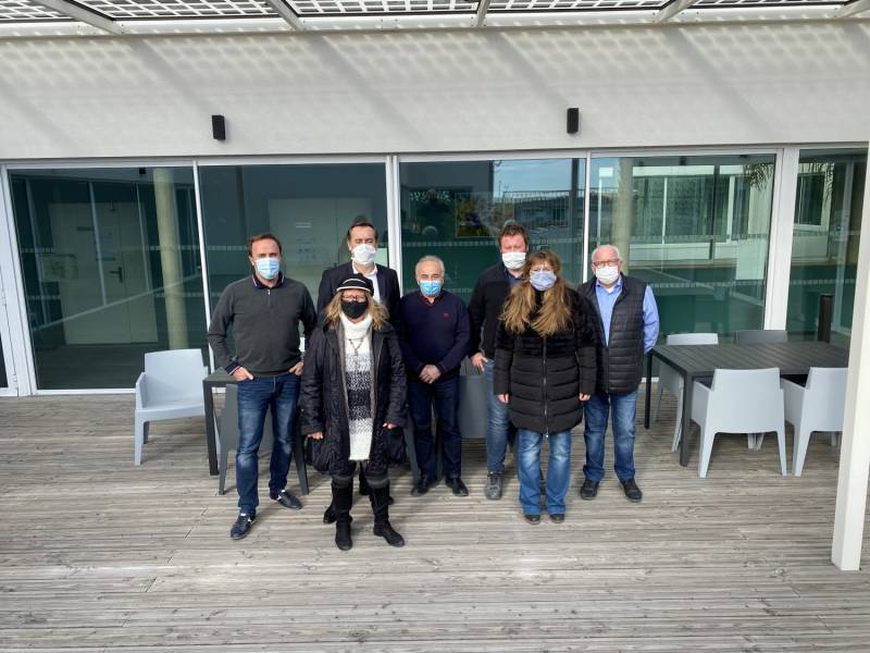 Bessan - Le club des managers de l'agglo Hérault Méditerranée en réunion à Gigamed Bessan